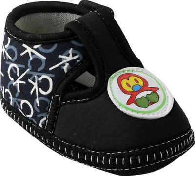 

Chiu Soft Sole shoes Booties(Toe to Heel Length - 10 cm Black)
