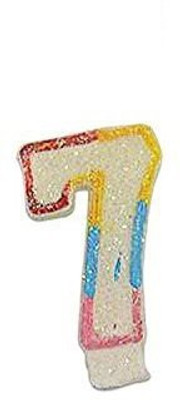 

Premsons Happy Birthday Numeral 7 Candle (Pack of 1) Candle(Multicolor, Pack of 1)