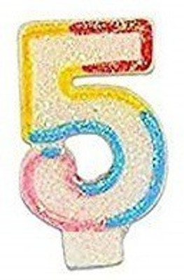 

Premsons Happy Birthday Candle for Numeral 5 (Pack of 1) Candle(Multicolor, Pack of 1)