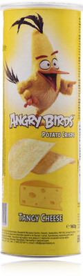 Angry Birds Tangy Cheese 160gm Pack of 1 Chips(160 g)
