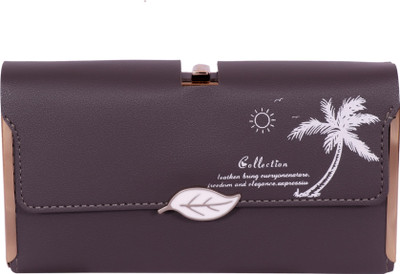 

SH0PMAX Party Brown Clutch