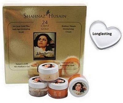 

Longlasting Silicon Puff,Shahnaz Husain Gold Facial Kit(Set of 2)