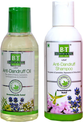 

B&T Anti-Dandruff Combo - Shampoo & Oil (150ml*2)(Set of 1)