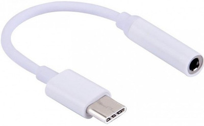 

DRUMSTONE Type-C To-3.5mm Stereo Audio Adapter Headphone Adapter(Smartphones, Multicolor)