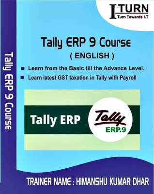 

I Turn Institute Tally ERP Training with GST in DVD(DVD)