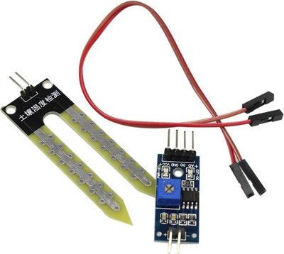 

PrimeRobotics Soil Moisture Hygrometer Detection Humidity Sensor Module Educational Electronic Hobby Kit