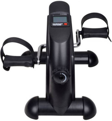 ShopyBucket Mini Pedal LCD Counter Fitness Resistance Upright Stationary Exercise Bike (Black) Mini Pedal Exerciser Cycle