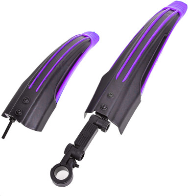 

FASTIDIOUS Strong Durable Mudguard Splash Protector Clip-on Front & Rear Fender(Purple)