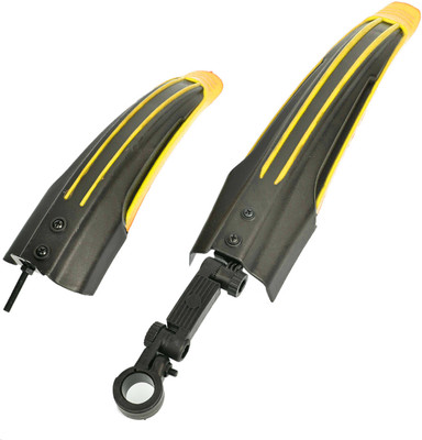 

FASTIDIOUS Strong Durable Mudguard Splash Protector Clip-on Front & Rear Fender(Yellow)