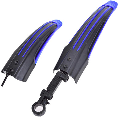 

FASTIDIOUS Strong Durable Mudguard Splash Protector Clip-on Front & Rear Fender(Blue)