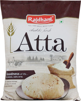 Rajdhani Chakki Fresh Atta(5 kg) Flipkart