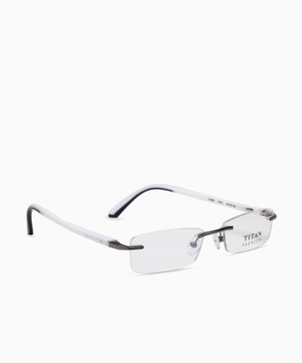 Titan Rimless Rectangle Frame(118 mm