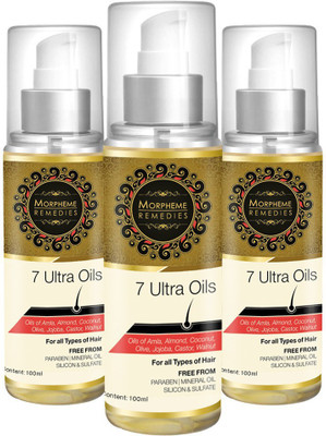 

Morpheme Remedies 7 Ultra Hair Oil(300 ml)