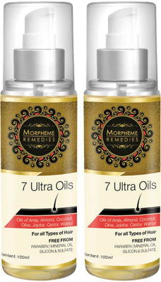 

Morpheme Remedies 7 Ultra Hair Oil(200 ml)