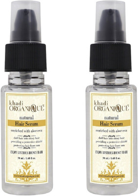 

KHADI ORGANIQUE HAIR SERUM 100 ML PACK OF 2(100 ml)
