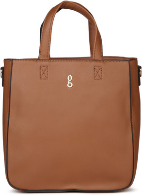 

Global Desi Tote(Brown)