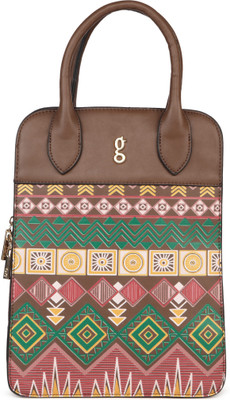 

Global Desi Tote(Brown)