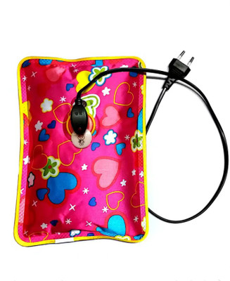 

Bak Electric Warm Gel Bag For Body Parts(Prited Design May vary) Heating Bag 500 ml Hot Water Bag(Multicolor)