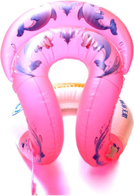 

Lodestone Large Size Inflatable Swimming Arm Ring for Adults and Children Inflatable Pool Accessory(Pink)