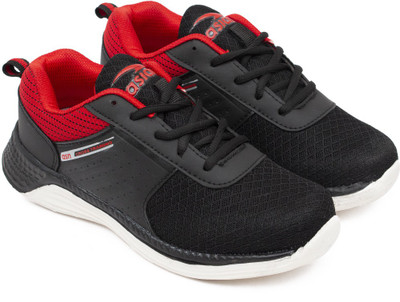 

Asian Boys Lace Running Shoes(Black