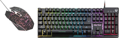 

MEETION K9300 Rainbow Backlit SEMI MECHANICAL Gaming Keyboard AND MOUSE COMBO SET Combo Set(RAINBOW)