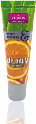 

VI-JOHN LIP BALM ORANGE ALOEVERA 10GM PACK OF 10 Fruity(Pack of: 10, 10 g)