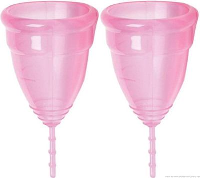 

Zedex  Reusable Menstrual Cup(Pack of 2, Pink