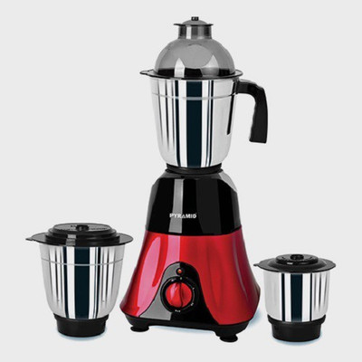 

pyramid Pc 550 Mixer Grinder(red and black, 3 Jars)