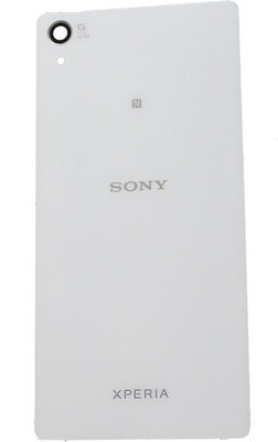 Comate Back Cover for Sony Xperia Z Replacement Battery Door Panel(White)