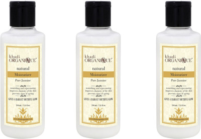 

khadi organique Pure Jasmine Moisturizer Lotion 630 ml pack of 3(630 ml)