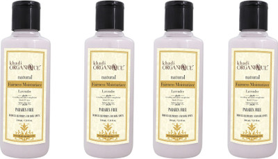 

khadi organique Levander Fairness Lotion 840 ml parabeen free pack of 4(840 ml)