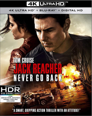 

jack reacher : never go back 4kuhd blu-ray , region a(4K(UHD) Blu-ray English)