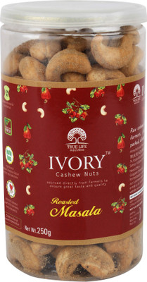 

Ivory Roasted Masala SW240 250gm Jar Cashews(250 g, Mason Jar)