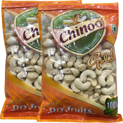 

Chinoo Cashew Nuts, 2 Pack of 250g Each Cashews(500 g, Pouch)