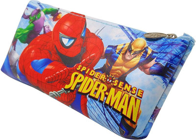 

Parteet Pouch Pouch Art Canvas Pencil Box(Set of 1, Multicolor)