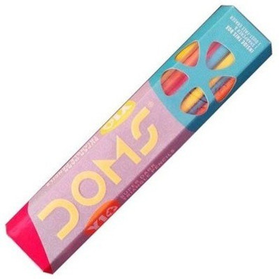 DOMS Y1 + Triangle Pack of 100 Pencil(Multicolor)