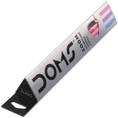 

DOMS Zoom Triangle Pack of 60 Pencil(Multicolor)