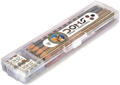

DOMS Groove Slim Traingle Pack of 40 Pencil(Multicolor)