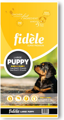 

FIDELE Fidele Puppy Starter Dog Food 10kg (in plastic container) 10 kg Dry Dog Food