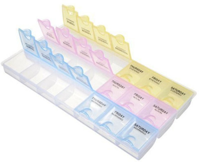

Smartcraft 7 Weekly Pill Box Pill Box(Multicolor)