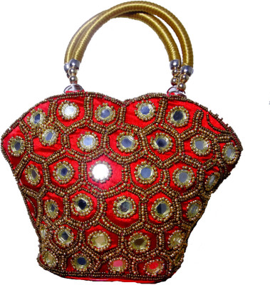 

Riya Touch Pouch potli bag (maroon) Potli(Maroon)