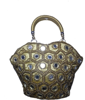 

Riya Touch pouch potli bag for women (skin) Potli(Tan)