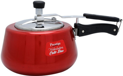 

Prestige Cute Duo 3 L Pressure Cooker with Induction Bottom(Aluminium)