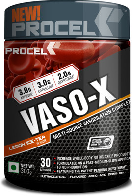 

PROCEL VASO-X - EAA (Essential Amino Acids)(300 g, Lemon Ice-Tea)