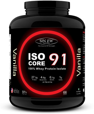 

Sinew Nutrition Isocore 91, Whey Protein Isolate Whey Protein(2 kg, Vanilla)