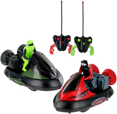 

IndusBay Remote Control Stunt Cars Toy for Kids |Set of 2 RC Battle Bumper Cars for Boys,Electric VS Racing Speed Vehicles with Ejectable Drivers (Battle ATV Style Vehicle Cars)(Multicolor)
