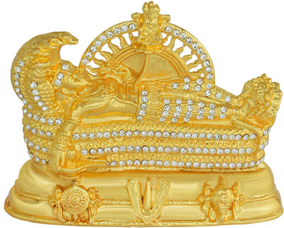 Dzinetrendz Decorative Showpiece  -  7 cm(Brass, Gold)