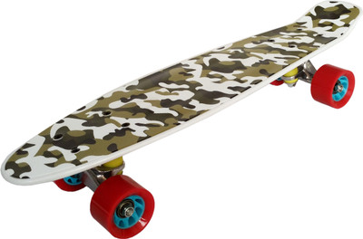 

Prokick SKATEBOARD 6.5 inch x 22 inch Skateboard(Multicolor, Pack of 1), White