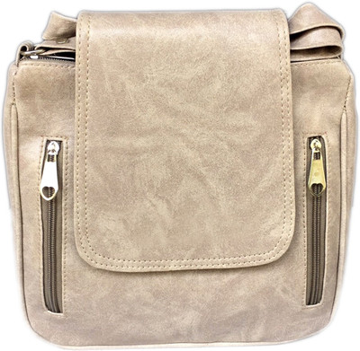 

Butterfly Girls Casual Grey PU Sling Bag