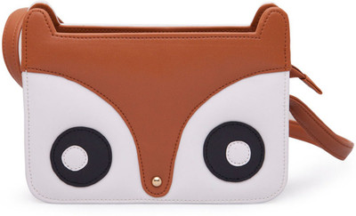 

Bagstopia Women Casual, Evening/Party Tan PU Sling Bag